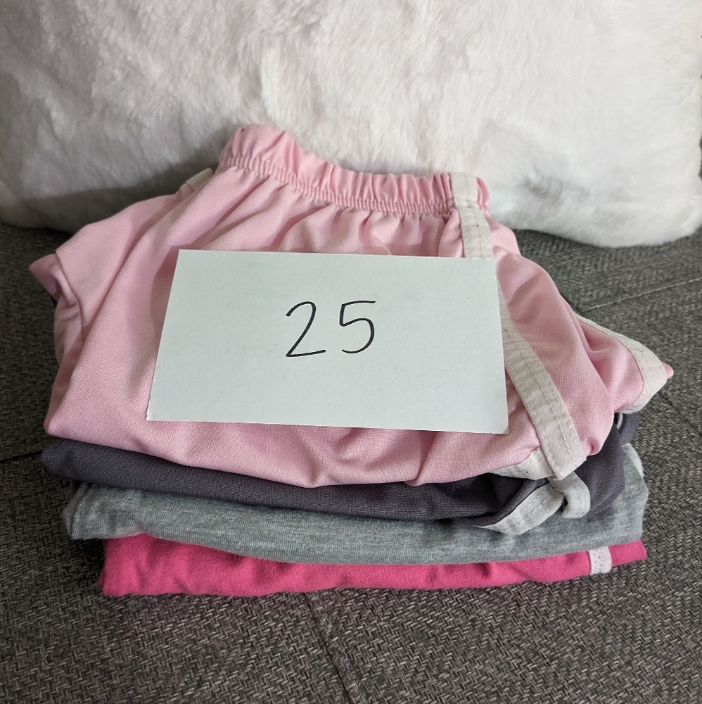 Lot of 4 short shorts